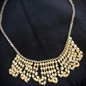 J. Crew Waterfall Beaded Statement Necklace